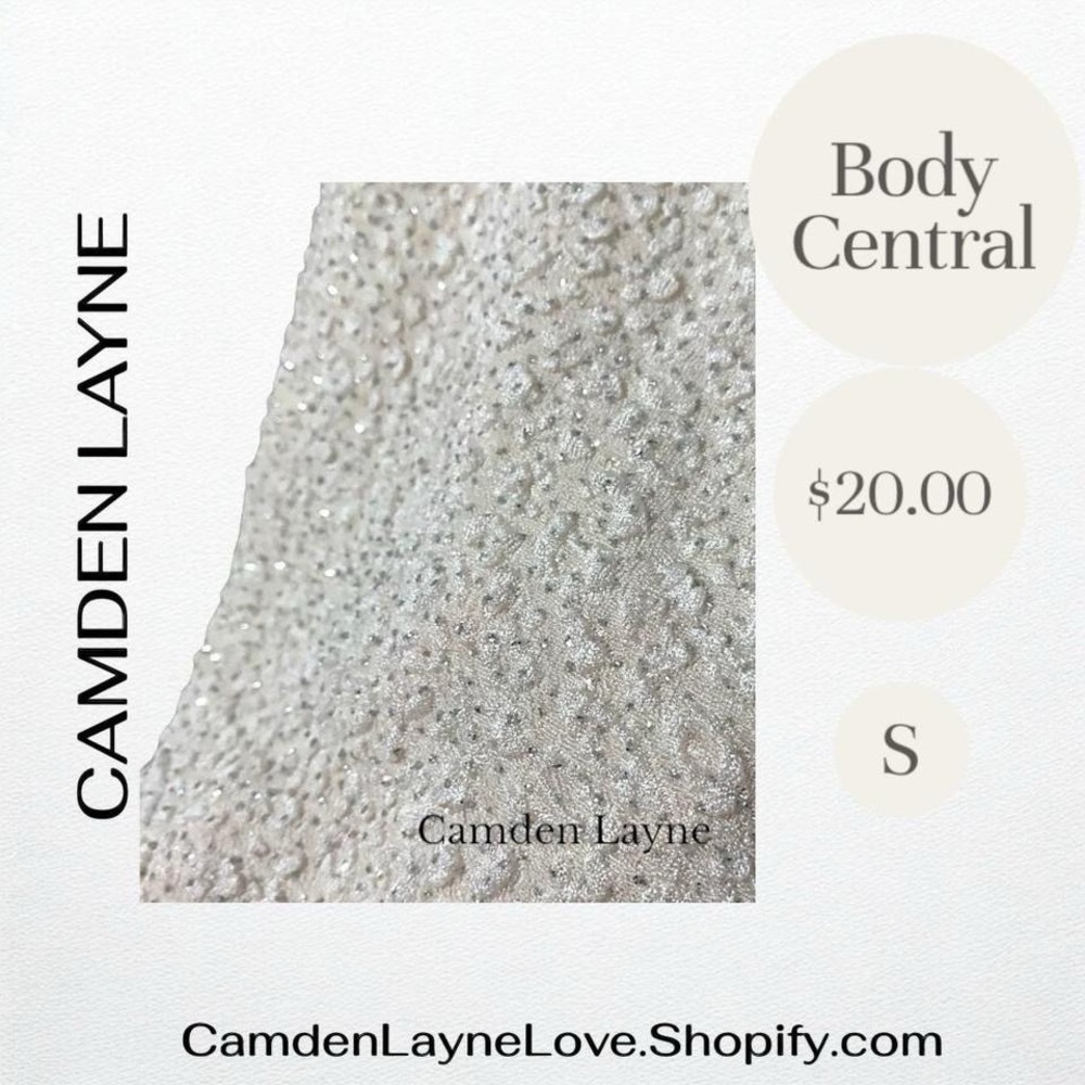 Body Central Cream Sleeveless Dress - Picture 4 of 7